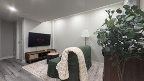 Interior - Serene Escape: 1 Bed 1 Bath Private Basement Suite| 12 mins to Spruce Meadows (Calgary)