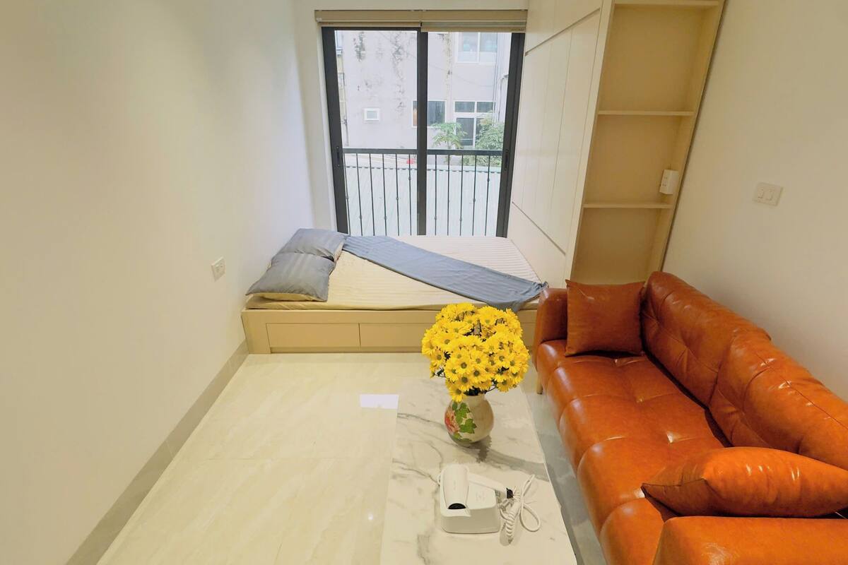 Deluxe Apartment, City View | Desk, WiFi (free), bed sheets