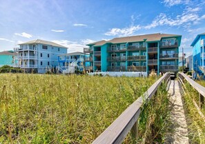 Exterior - Winds V D1 - Oceanfront Pet Friendly Condo with Pool and Close to Boardwalk (Carolina Beach)