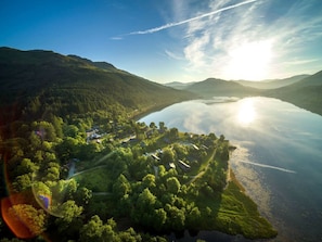 Aerial view - Ardgartan Argyll Golden Oak Lochside, Arrochar (Arrochar)