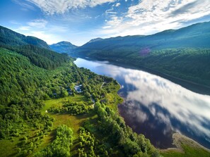 Aerial view - Strathyre Golden Oak Lochside, Callander (Callander)