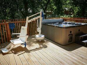 Idromassaggio all'aperto