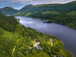 Aerial view - Strathyre Golden Oak Lochside, Callander (Callander)