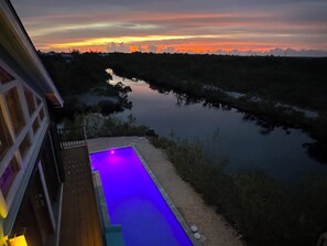 Pool - Monthly rental  lap pool 40 ft dock wDavitz (Big Pine Key)