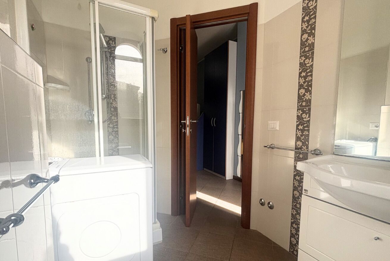 Doccia, bidet, asciugamani