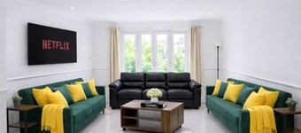 Stylist 7sleeps contractor groups friendly1bedroom flat Canada Water free WiFi