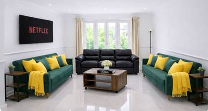 Stylist 7sleeps contractor groups friendly1bedroom flat Canada Water free WiFi