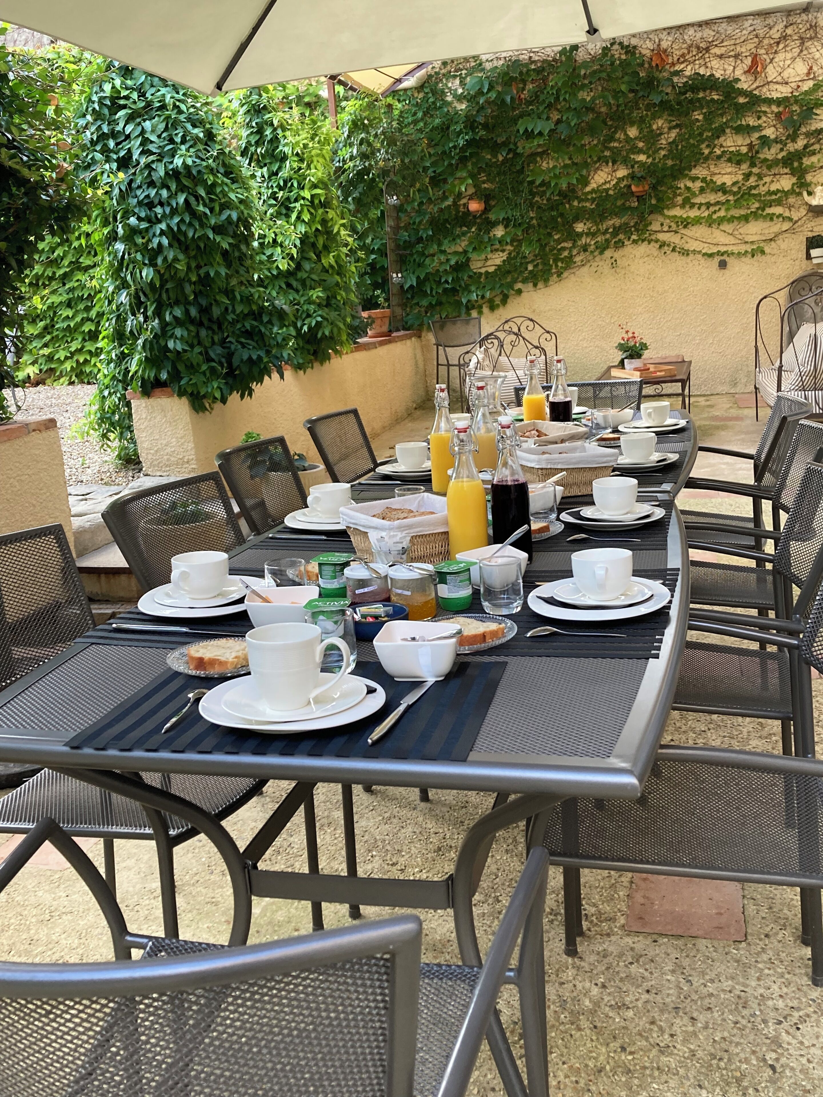 Petit déjeuner continental compris tous les jours