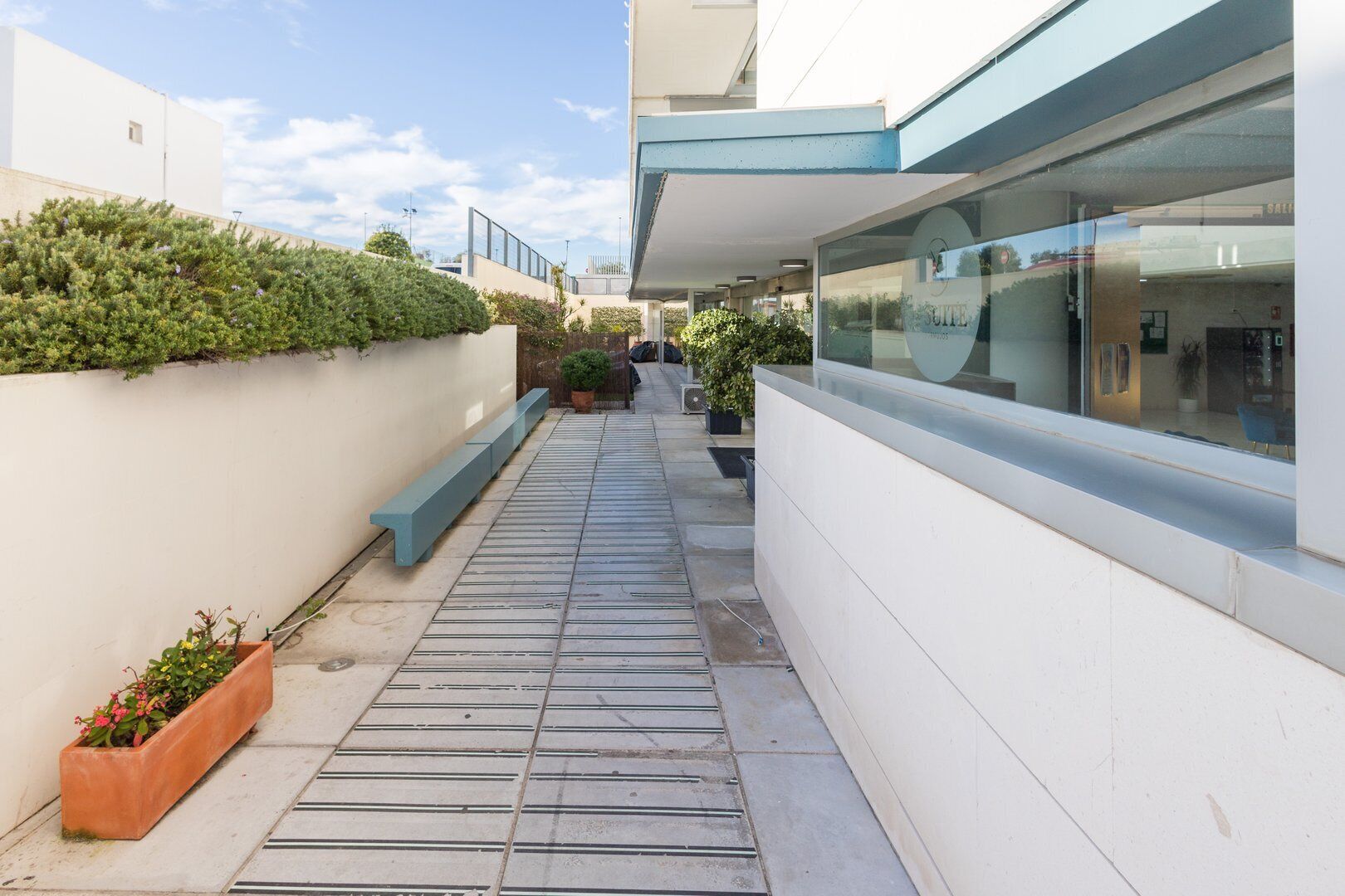 Enceinte de l’hébergement