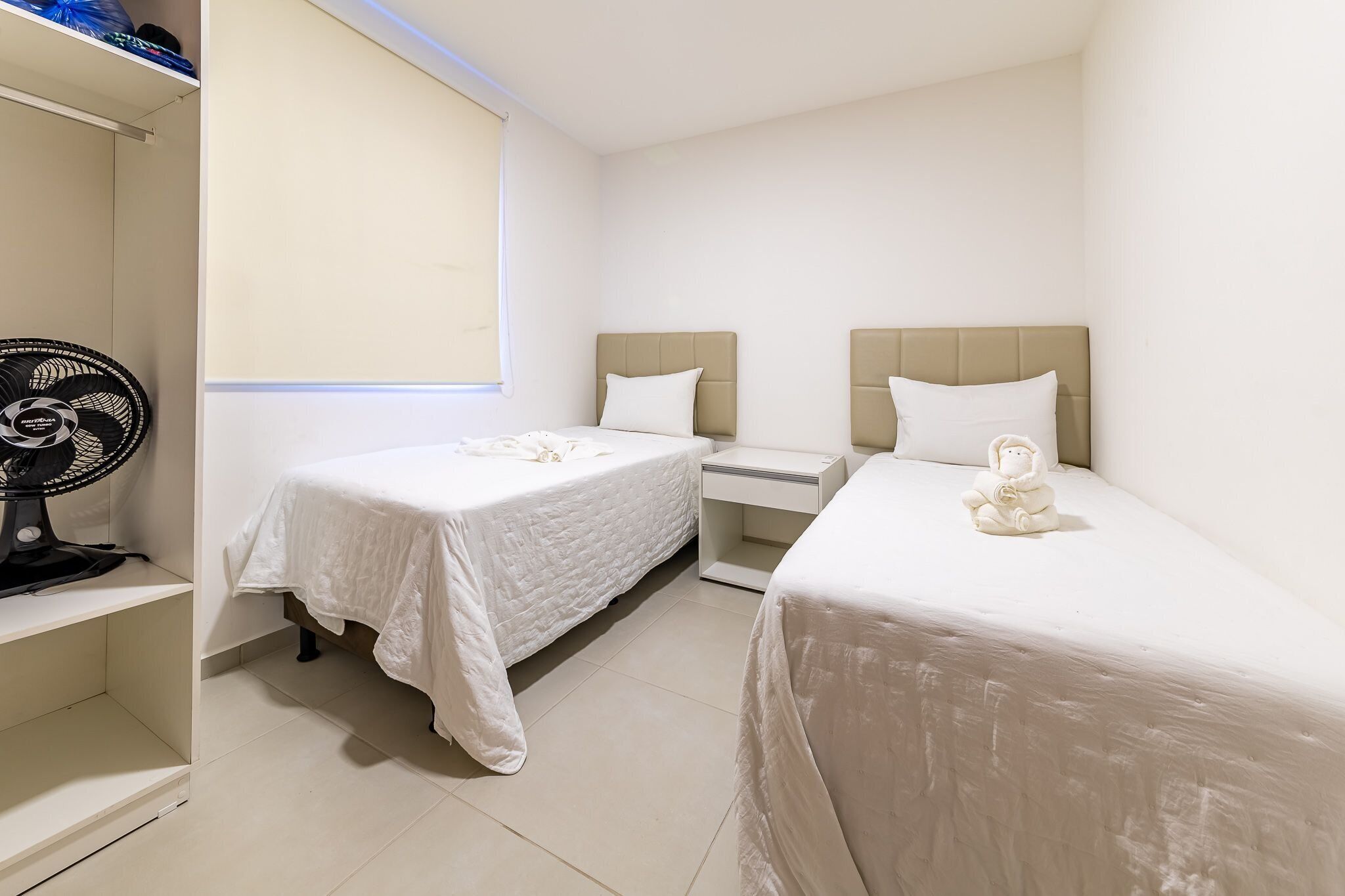 Blackout curtains, iron/ironing board, free WiFi