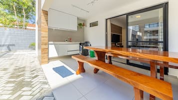 Apartamento | Opções para refeição ao ar livre