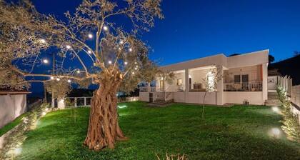 Charming 4-bedroom villa with AC in beautiful Nea Skioni, 40 meters from beach