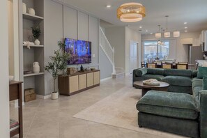 TV, video games - 5BR Home with Private Pool at Windsor Cay (Clermont)