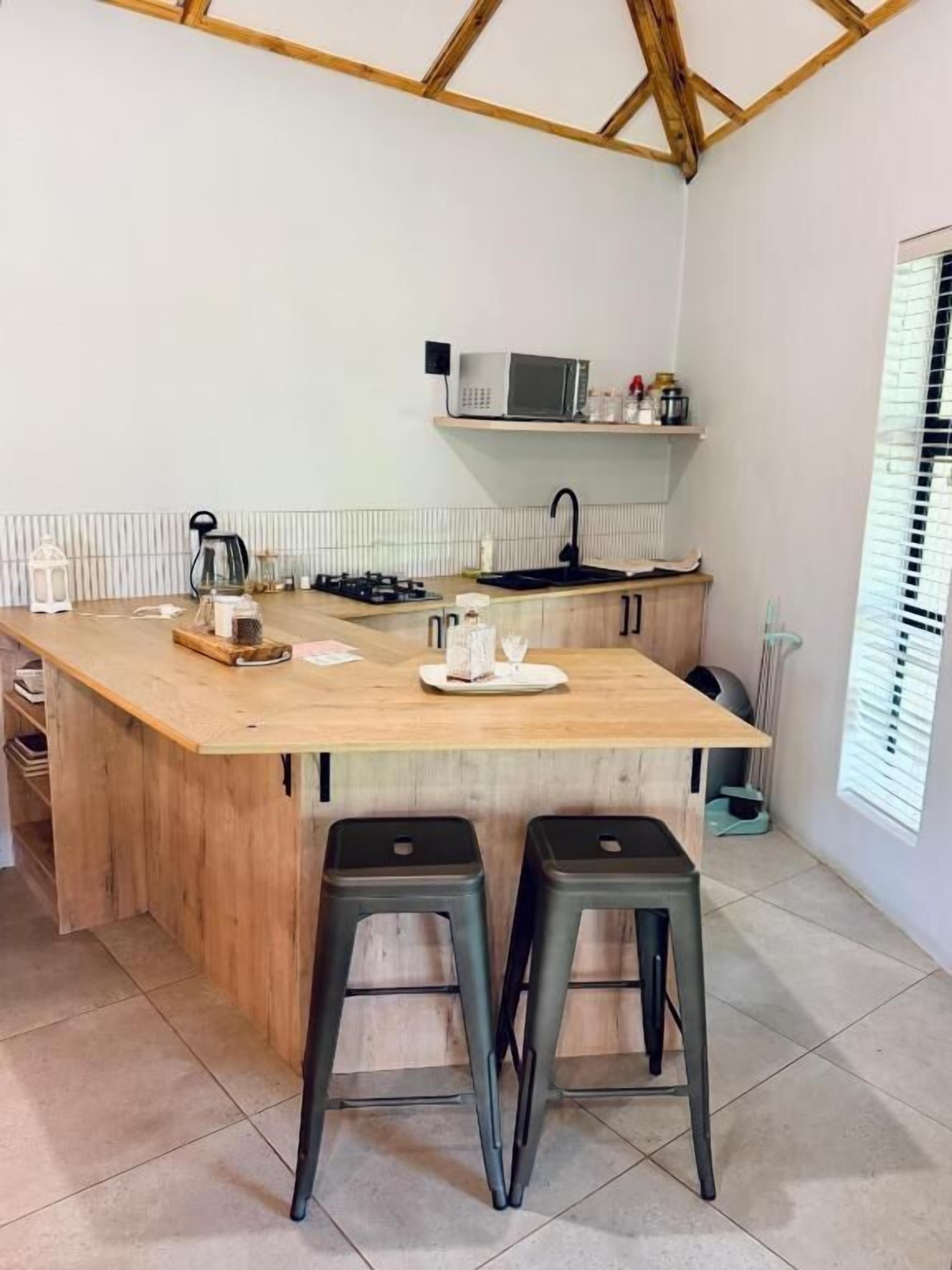 Chalet Supérieur, patio, vue jardin | Cuisine privée