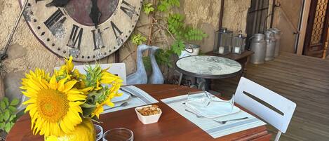 Udendørs spisemuligheder