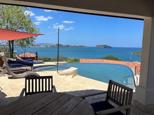 Enjoy paradise with a stunning ocean view and walk to two amazing beaches.
