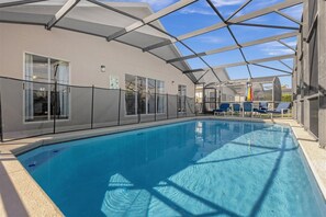 Outdoor pool - Delightful Family Pool Villa in Glenbrook with 4 Bedrooms & 3 Bathrooms (Clermont)