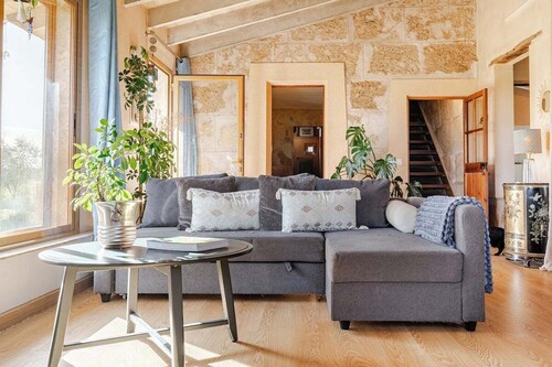 Private Room in Peaceful Countryside Finca near Es Trenc Beach