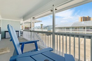 Terrace/patio - Wendwood Condo II | Public Beach Access | 2BR 2BA Sleeps 6 | PCB (Panama City Beach)