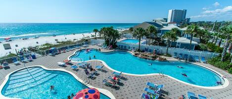 Condo, 1 King Bed with Sofa bed (Majestic Beach Towers 1-1209) | Pool | Indoor pool, outdoor pool