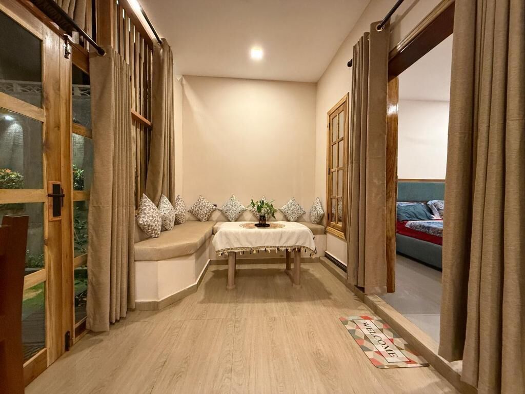 Villa familiar, 2 habitaciones, vista al jardín | Interior