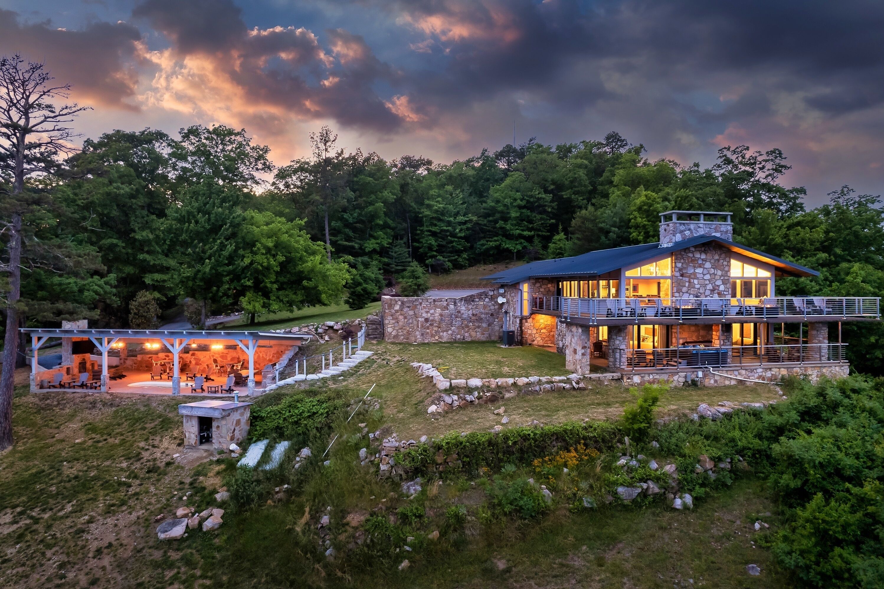 Fassade der Unterkunft