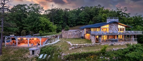 Façade de l’hébergement