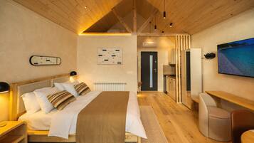 Superior-hytte - 1 soveværelse - aircondition - udsigt til gårdsplads | Udsigt fra værelset