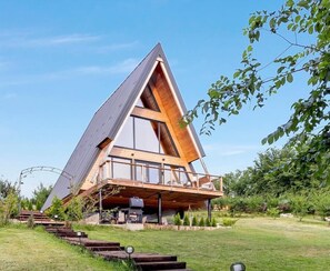 Chalet, 3 Bedrooms, Penyaman udara, Valley View | Bahagian luar