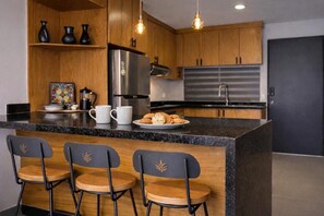 Fridge, microwave, stovetop, coffee/tea maker - Pet-Friendly 2BR Condo - Pool - Near Bucerias, Flamingos & Vidanta (Tondoroque)