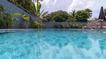 Apartment | Pool | Outdoor pool, sun loungers