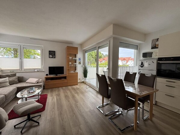 Living area - House Poseidon, Apartment POS05 (Cuxhaven)