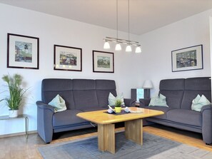 Living area - House Poseidon, Apartment POS07 (Cuxhaven)