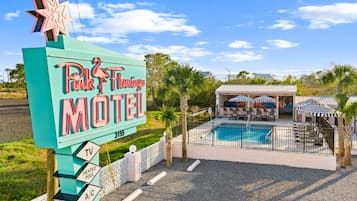 Majoituspaikan julkisivu