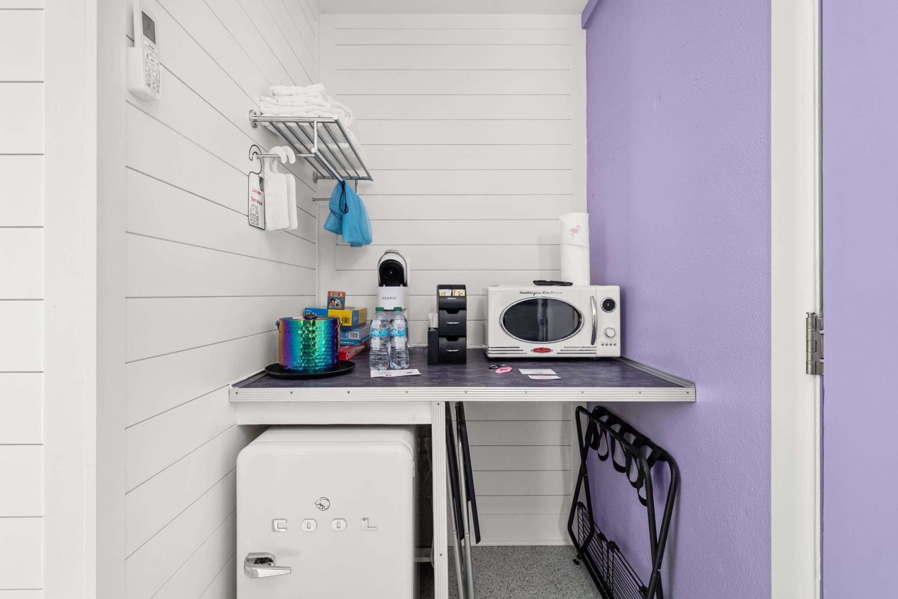 Estúdio, vista para o resort | Cozinha americana privada | Frigobar, micro-ondas, cafeteira/chaleira