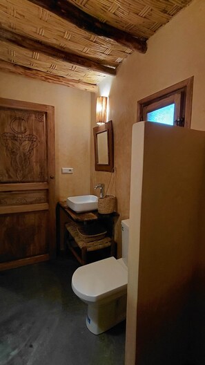 Bathroom - Les Jardins de Taja - Tent TAZIRI 2 - 2/3 persons (Ourika)