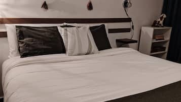 Free WiFi, bed sheets