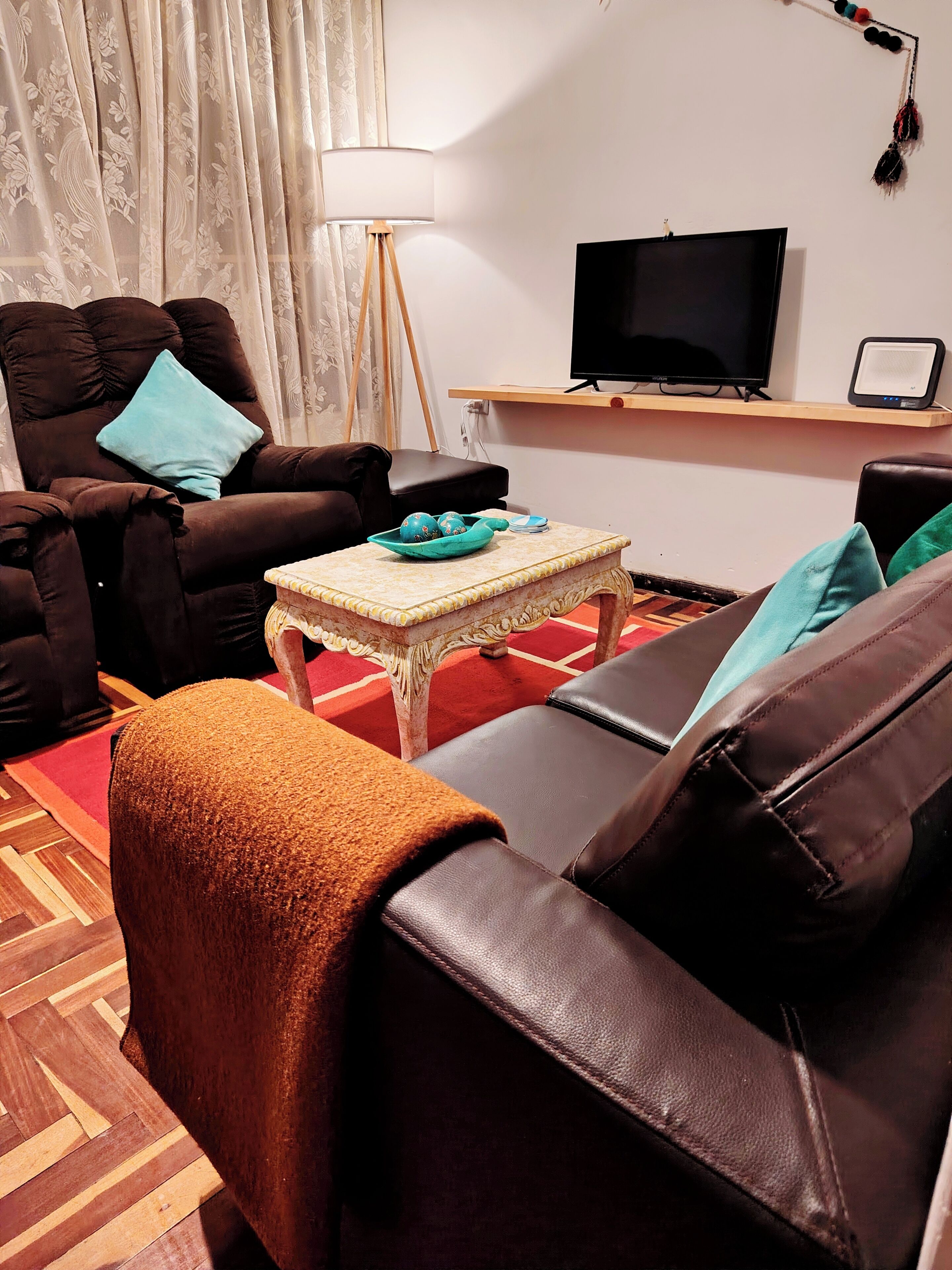 Wifi gratis y ropa de cama