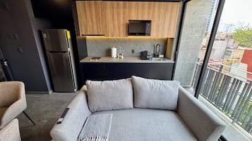 Leilighet, 1 soverom | Oppholdsrom