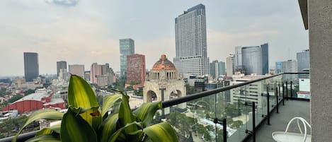 公寓, 露台, 城市景 | 陽台