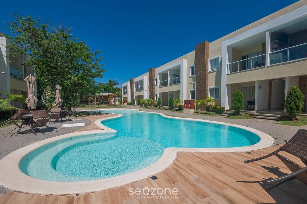 Condo Apt w/ Pool in Guarajuba Agu0000
