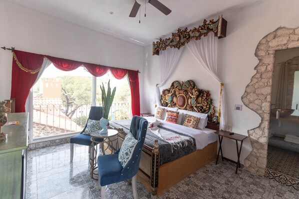 Suite Superior, balkon, pemandangan gunung