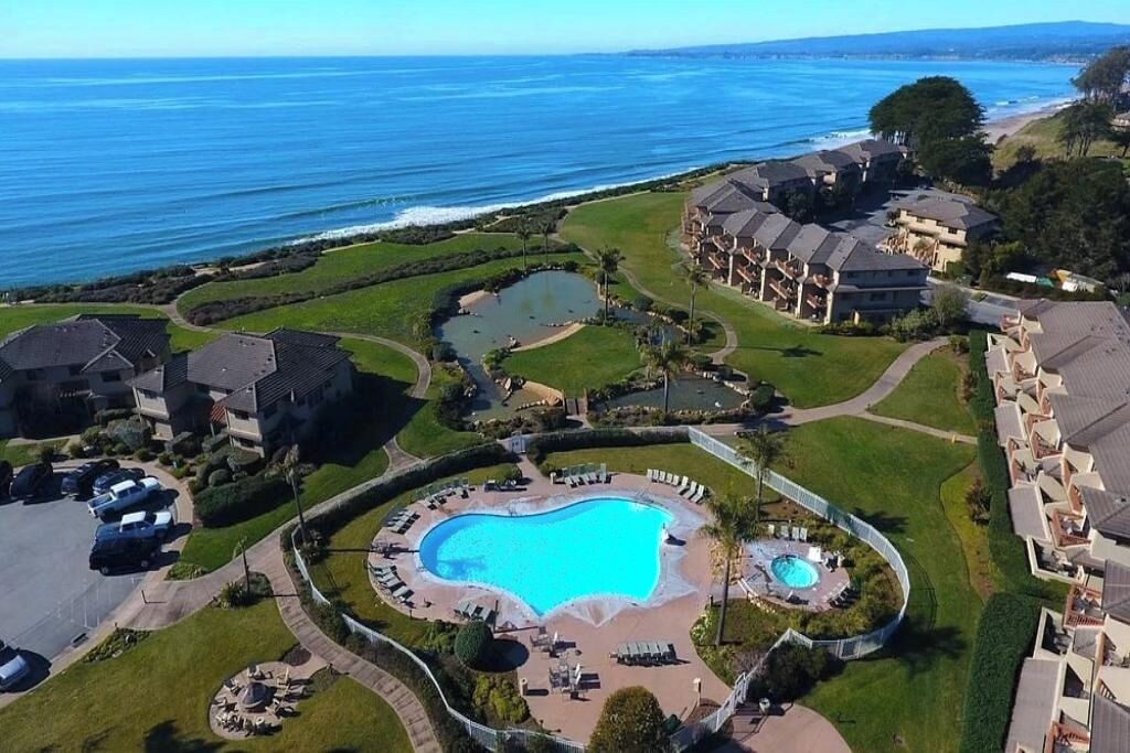 Soak up sweeping ocean views from this coastal resort.