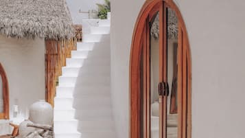 Interior entrance