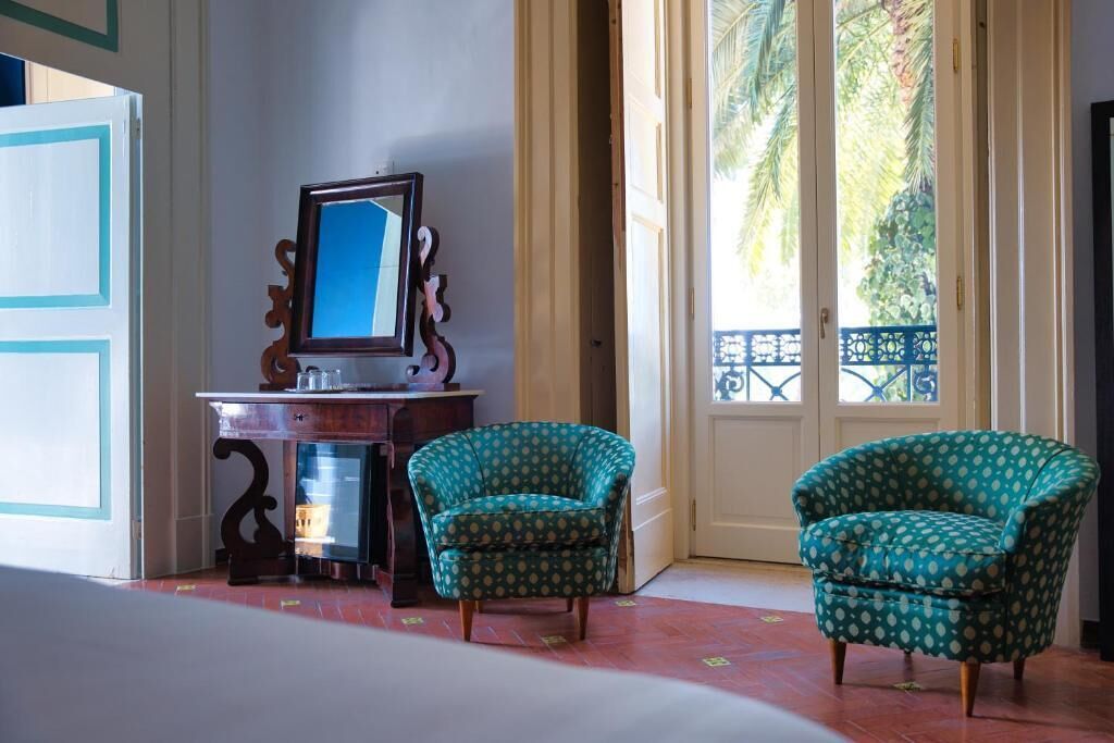 Deluxe-Doppelzimmer, Blick auf den Innenhof | Innenbereich