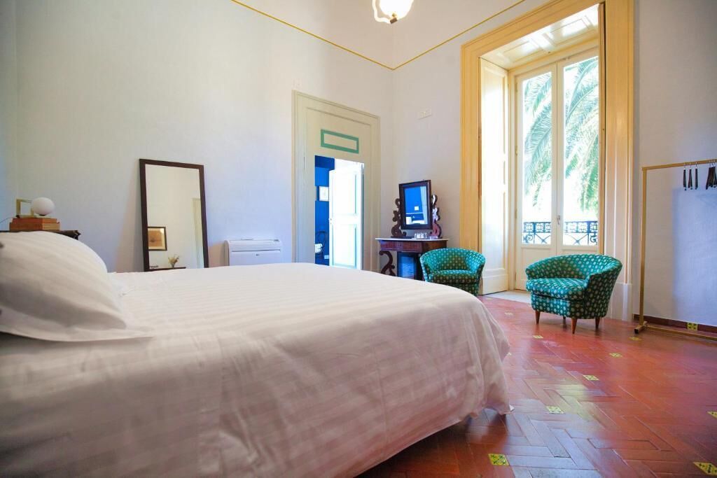 Deluxe-Doppelzimmer, Blick auf den Innenhof