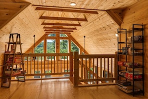 Interior - Luxury Log Cabin with Hot Tub, Game Room & Theater and Mountain Views (Black Mountain)