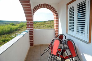 Studio (Studio Apartment with Sea View and Ba) | Balkon