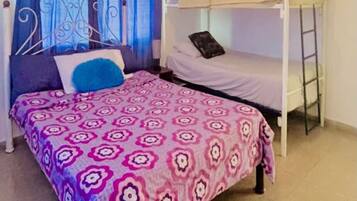 1 bedroom, WiFi, bed sheets