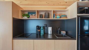 Cabane Luxe, en front de plage | Cuisine privée